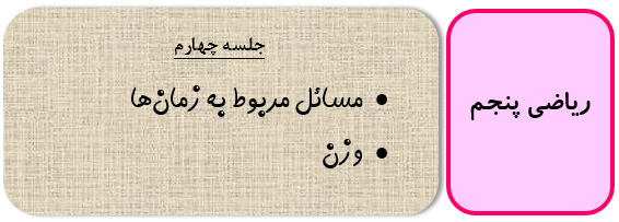 جمع و تفریق ساعت
