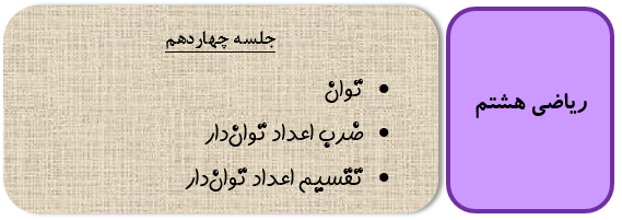 ضرب و تقسیم اعداد توان دار